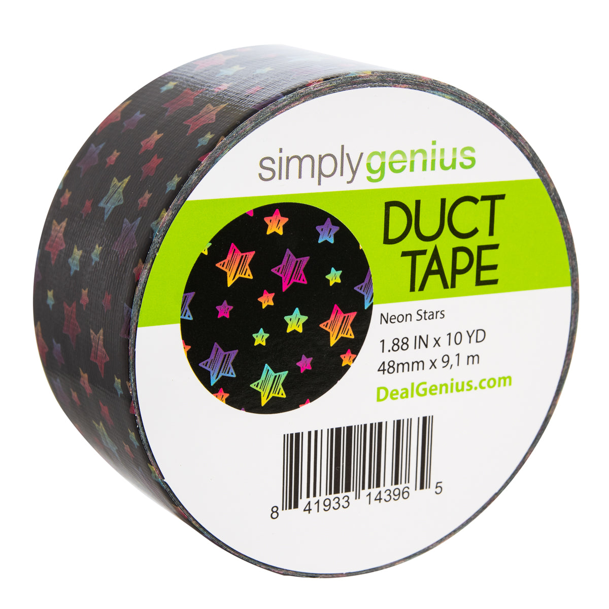 Patterned & Colored Duct Tape Roll By Simply Genius