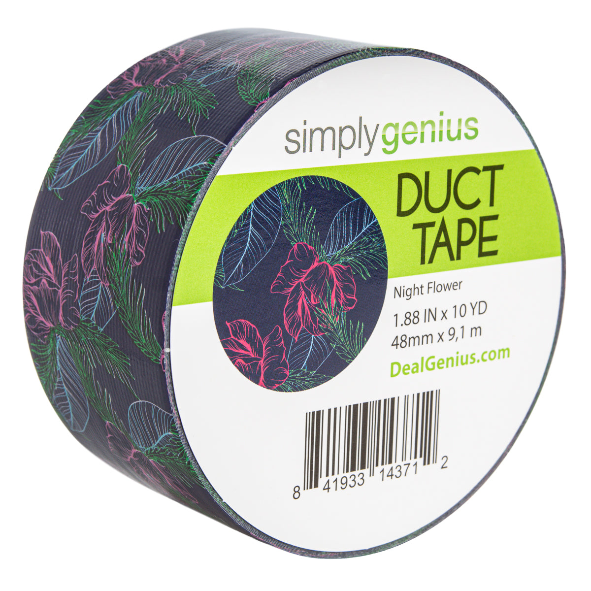 Patterned & Colored Duct Tape Roll By Simply Genius