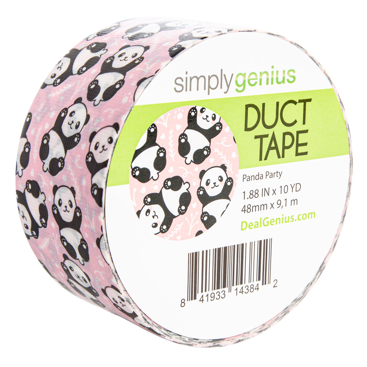 Patterned & Colored Duct Tape Roll By Simply Genius