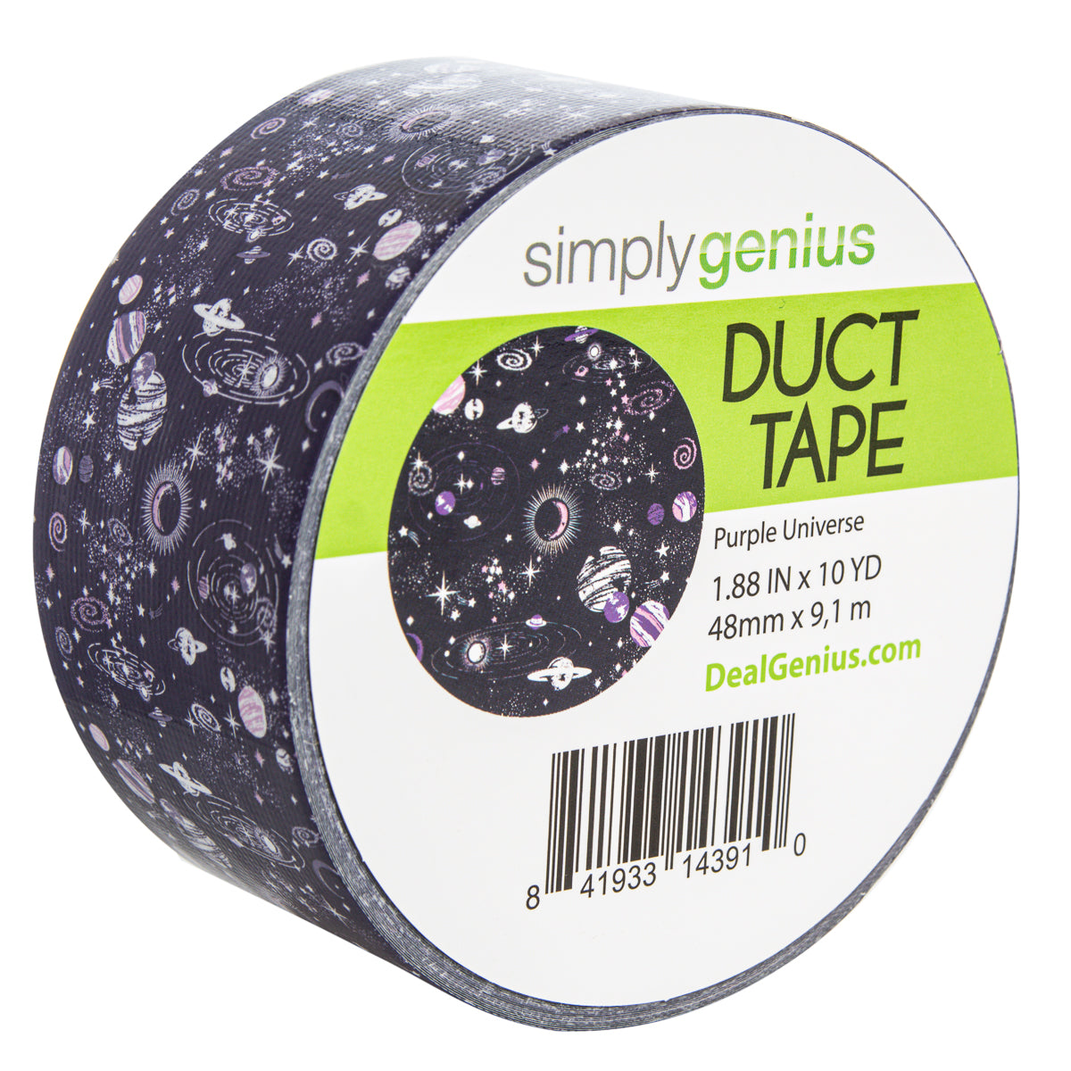 Patterned & Colored Duct Tape Roll By Simply Genius