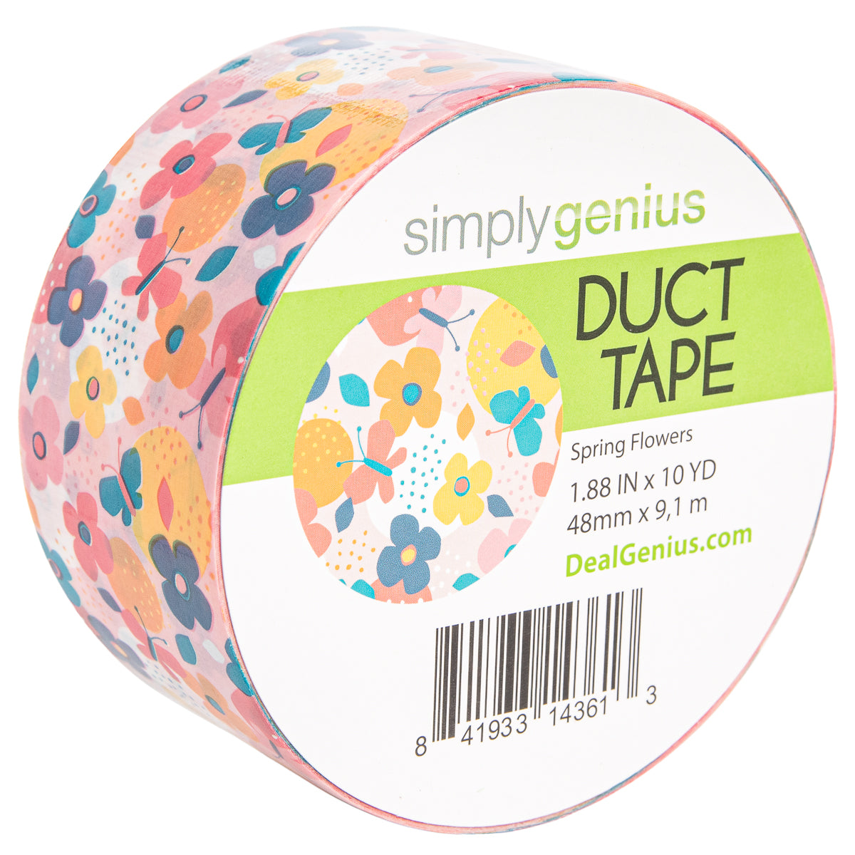 Patterned & Colored Duct Tape Roll By Simply Genius