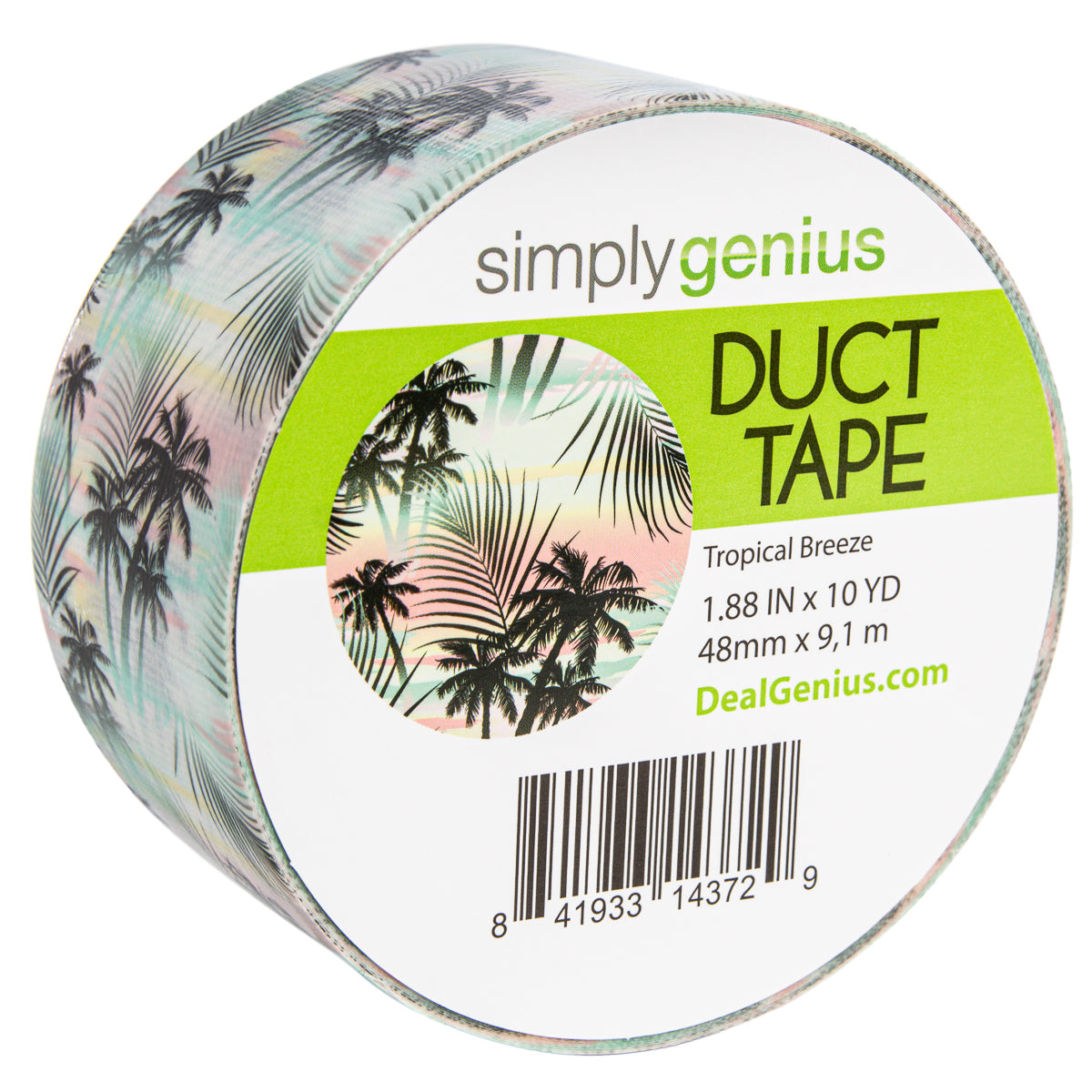 Patterned & Colored Duct Tape Roll By Simply Genius