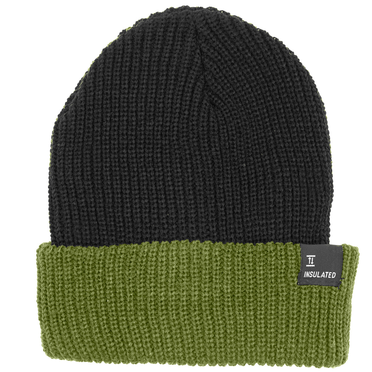 TruFit Double-Layer Insulated Cuffed Knit Beanie for Men & Women