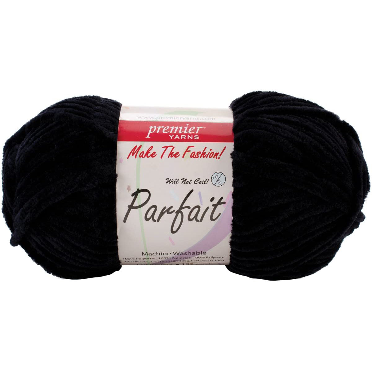 Premier Parfait 100% Polyester Bulky #5 Chenille Yarn