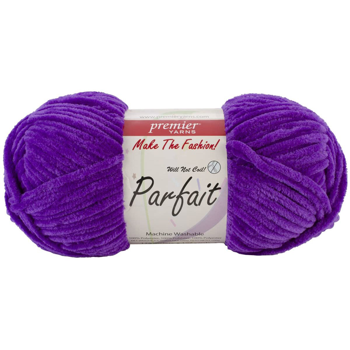 Premier Parfait 100% Polyester Bulky #5 Chenille Yarn