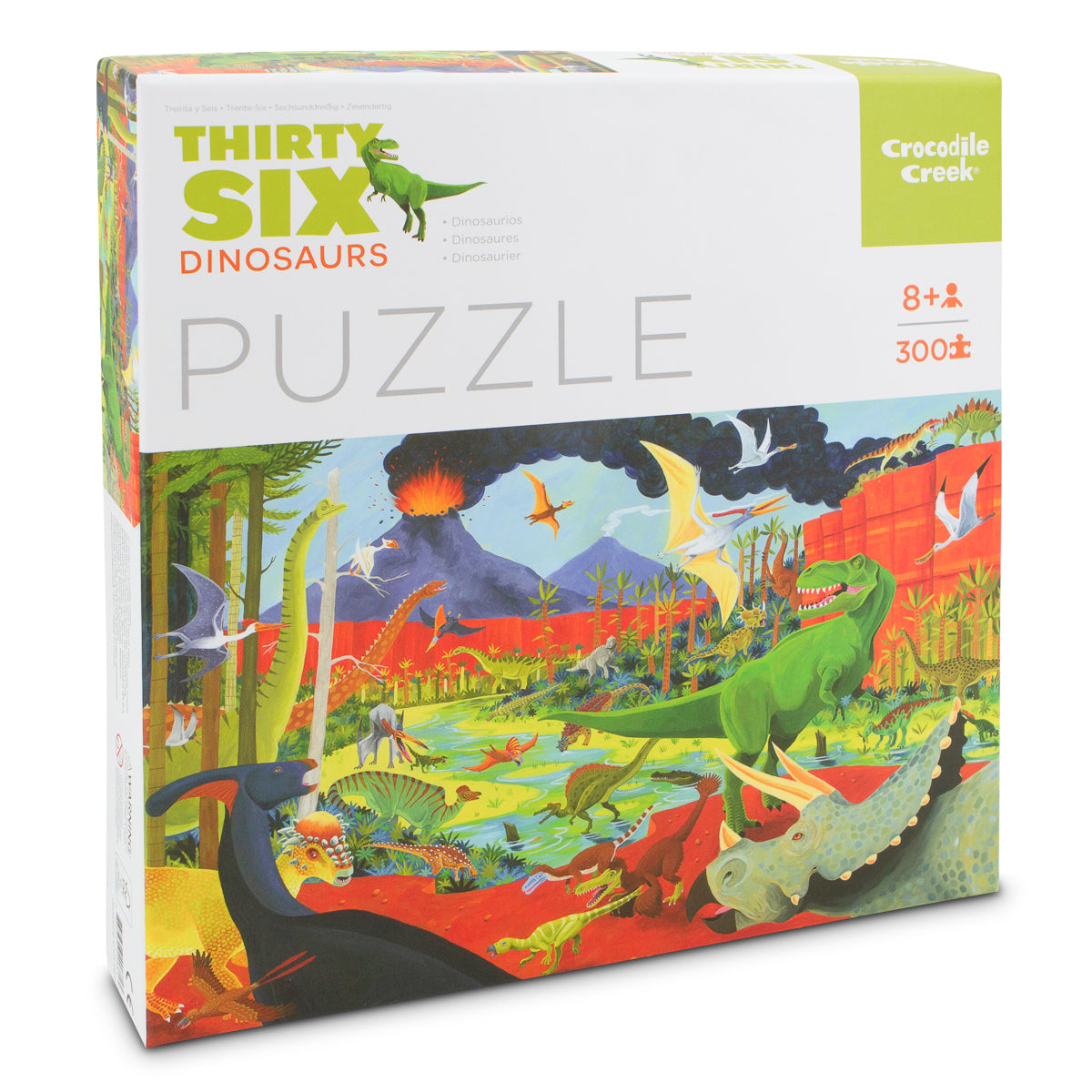 300pc Jigsaw Puzzle By Crocodile Creek - Thirty-Six Animal Series