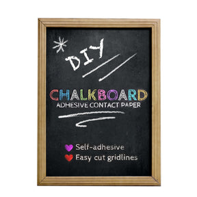 Duck Brand Chalkboard Liner – Adhesive Laminate, Writeable Surface