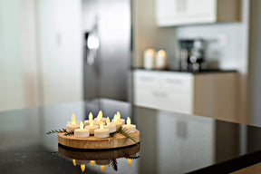 12pk Matchless Candle Co. LED Basics Flameless Tealights