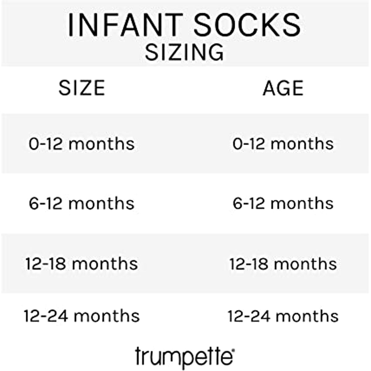 6 Pairs Trumpette Baby Socks – Eco-Friendly Recycled, 0-12M