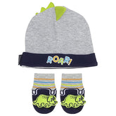 2pc Robeez Baby Boy Accessories Set – Hat, Socks, 0-12M
