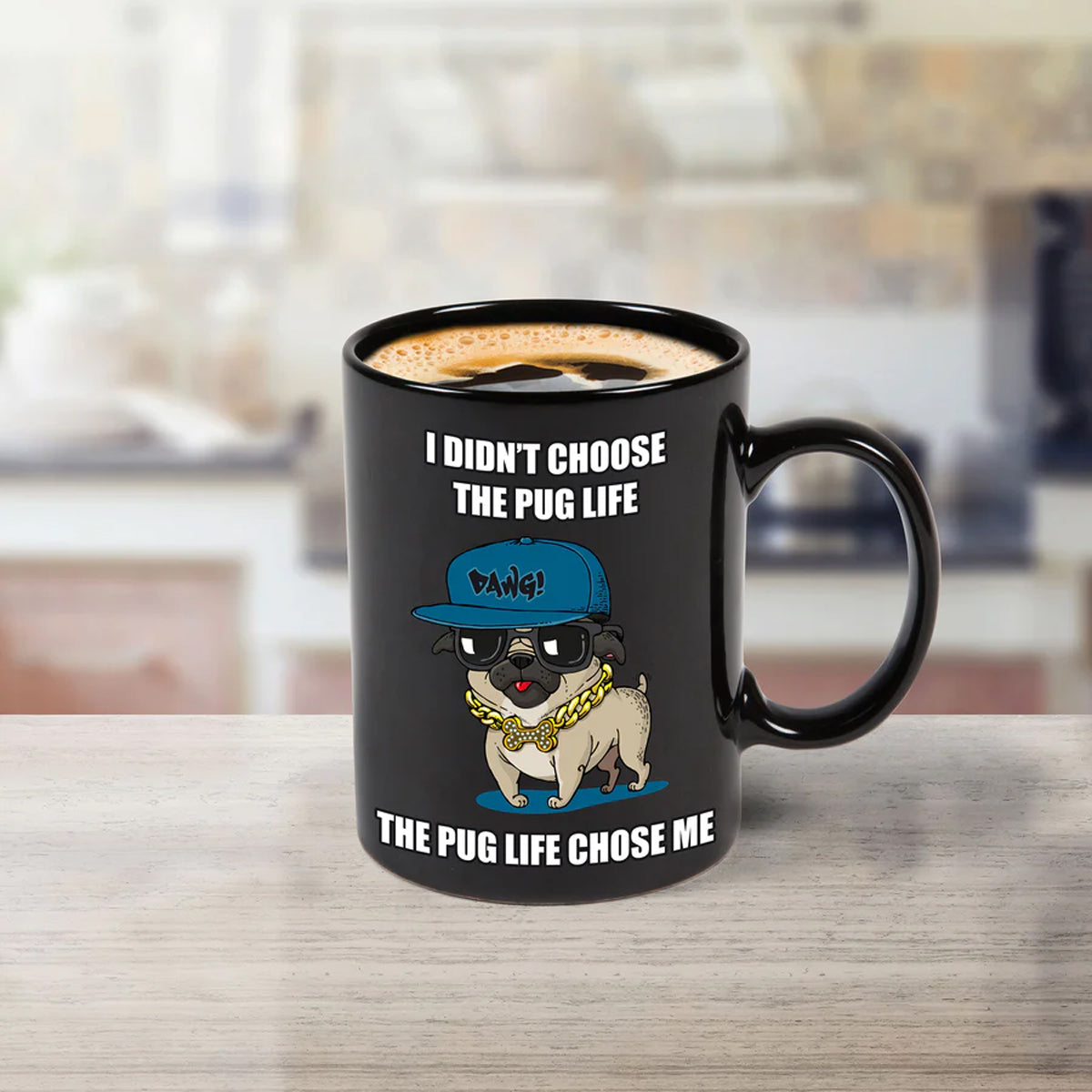 BigMouth 16oz Ceramic Mystery Mug – Funny Puns Magically Appear!