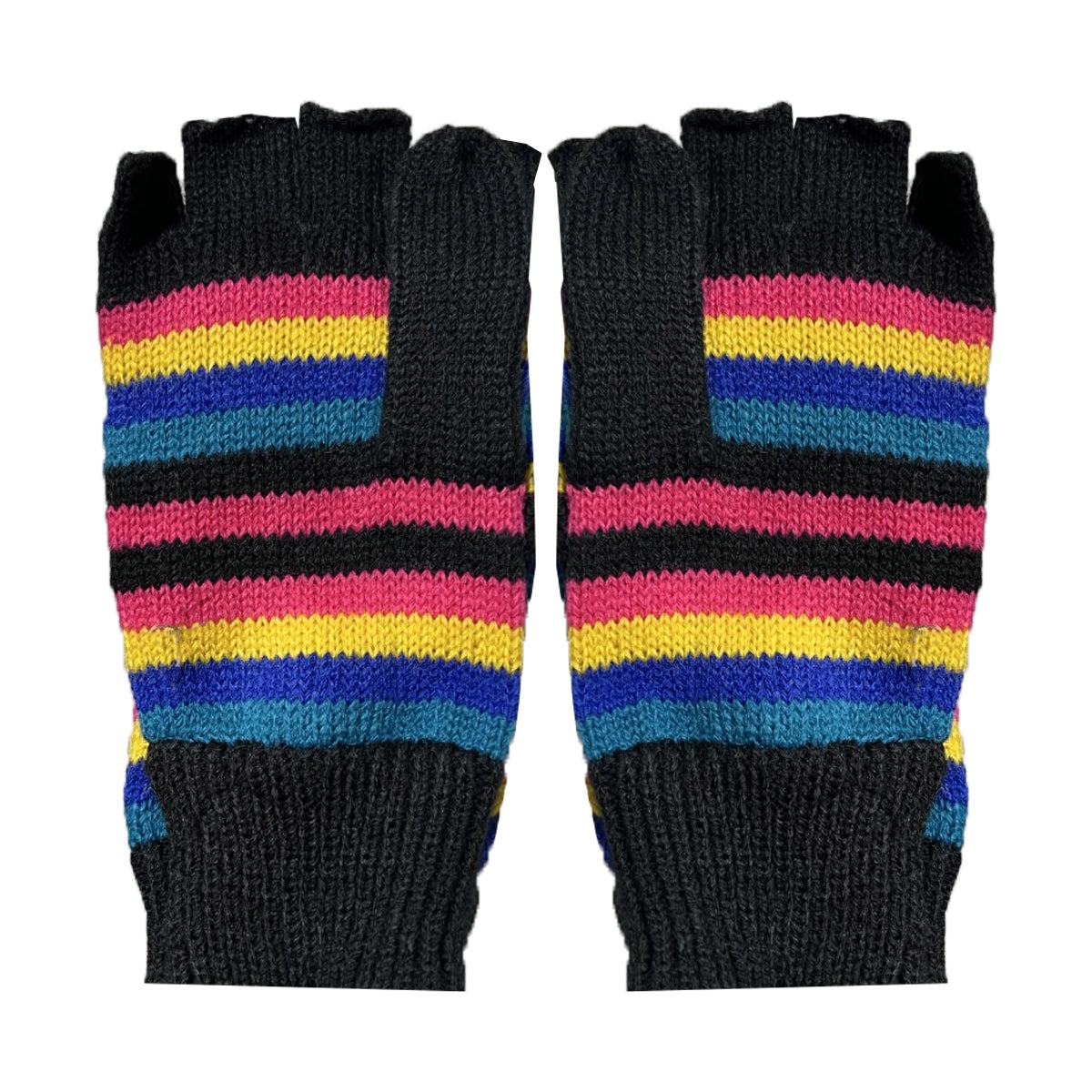 Capelli Women’s Knit Flip-Top 2-In-1 Fingerless Glove Mittens