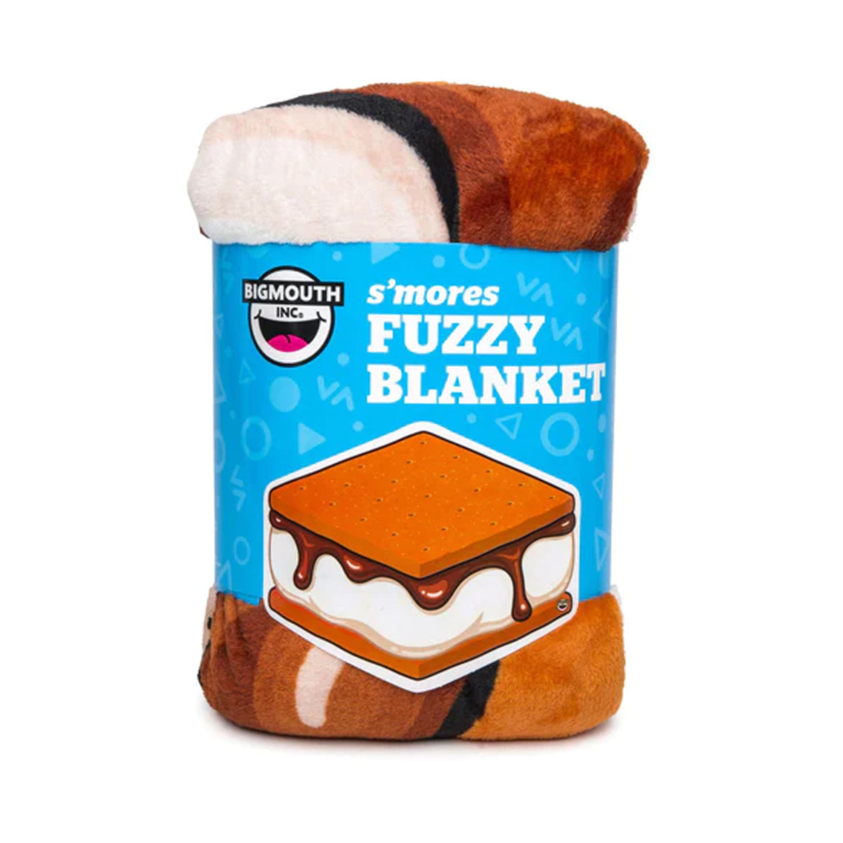 BigMouth 80x49” Super Soft Throw Blanket – S’mores