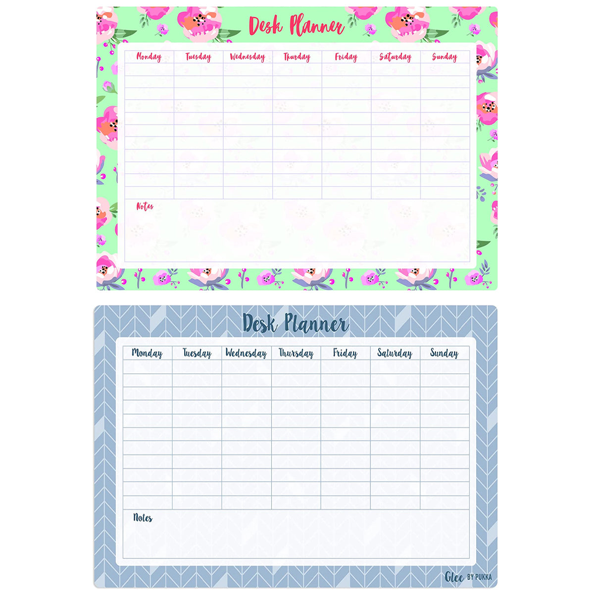 Pukka Pad Large Weekly Desk Planner – 52 Easy Tear Off Sheets