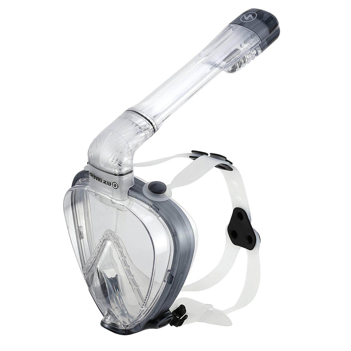 U.S. Divers AirGo Snorkel Mask – 180° View Anti-Fog No Leaks