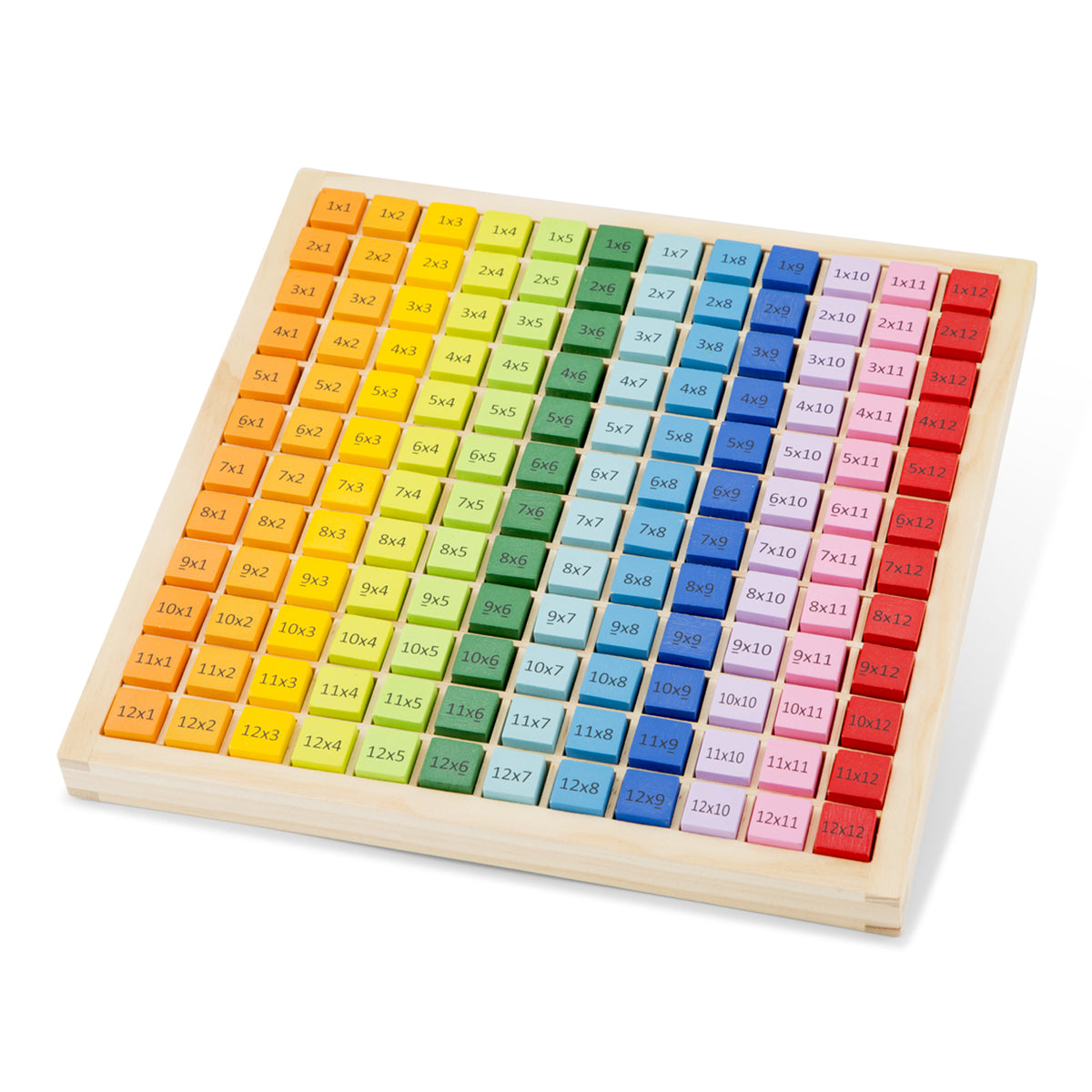 New Classic Toys Math Times Table Tray – Teaches Multiplication