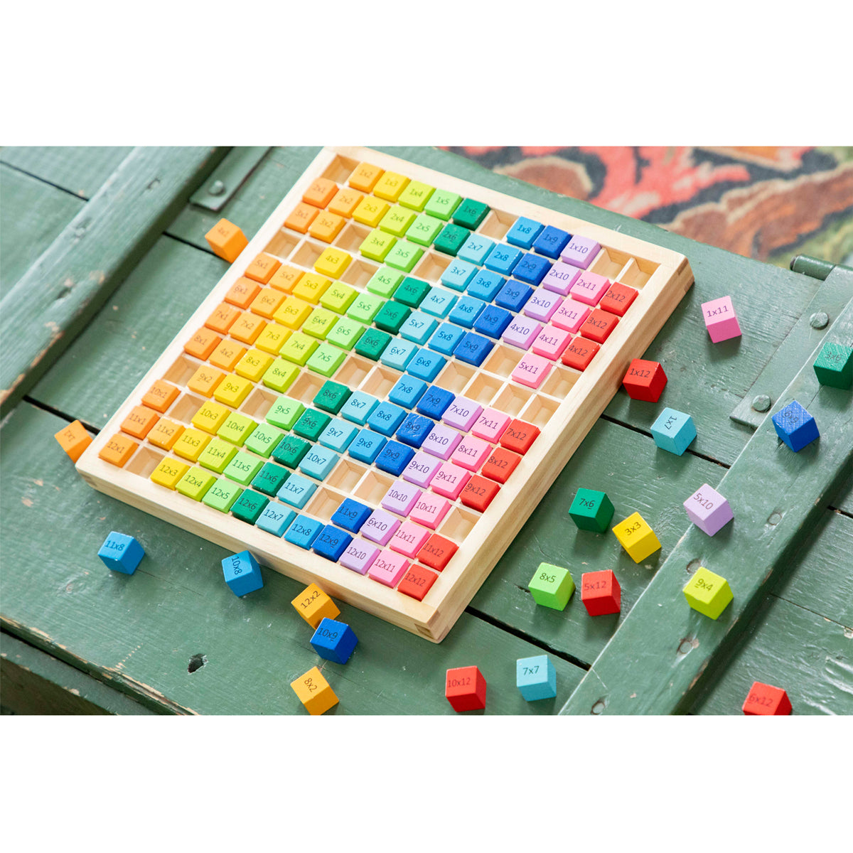New Classic Toys Math Times Table Tray – Teaches Multiplication