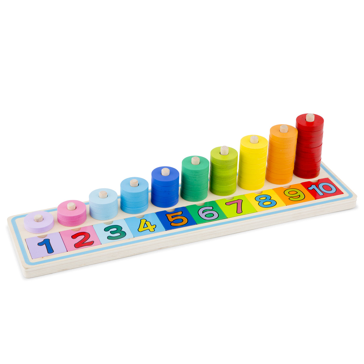 New Classic Toys Learn To Count Educational Wooden Toy