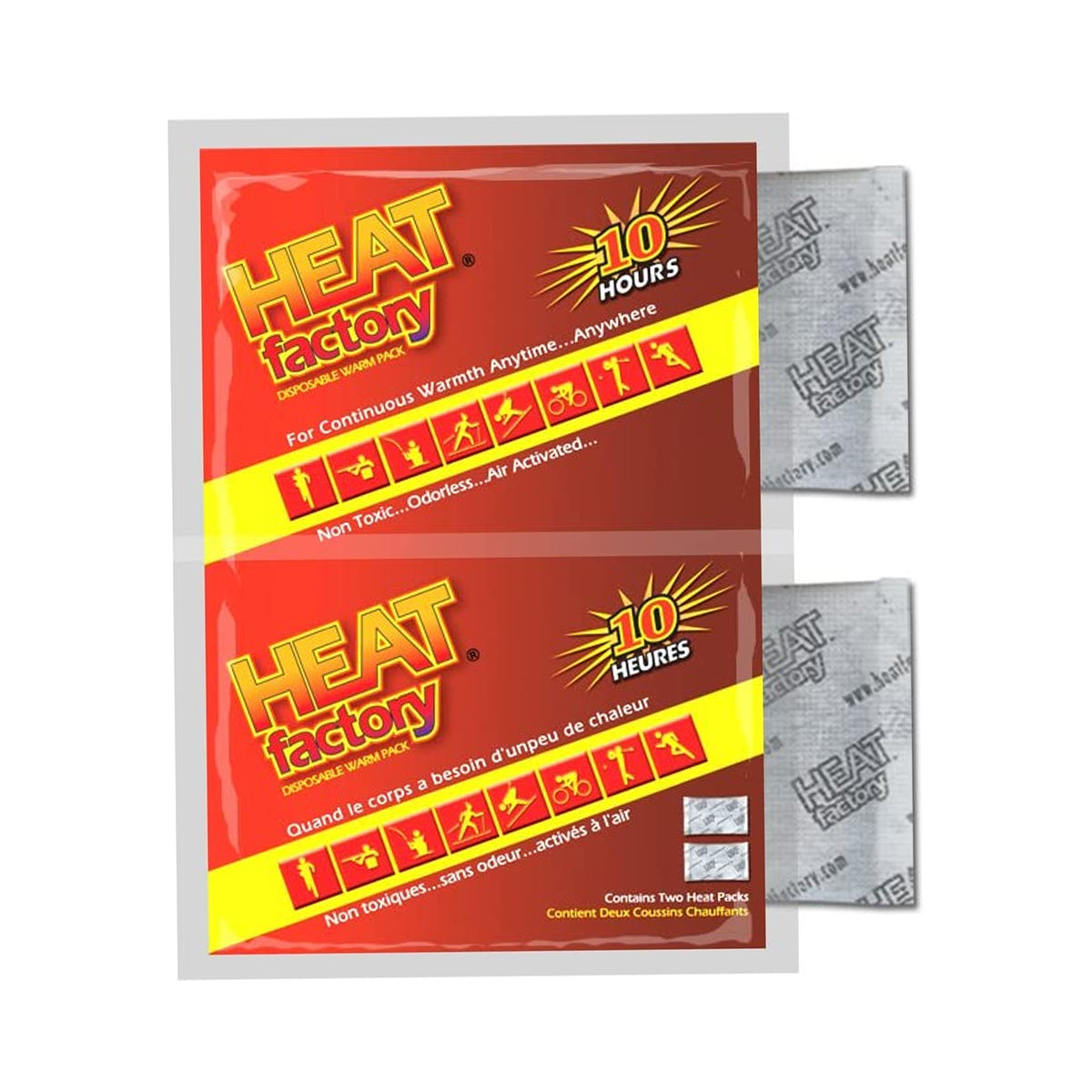 24pk Heat Factory Hand Warmers – Instant, Pocket Size Comfort