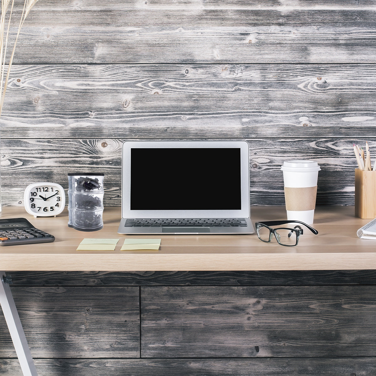 3 Nook Swingout Desk Organizer – With Paperclips, Pushpins