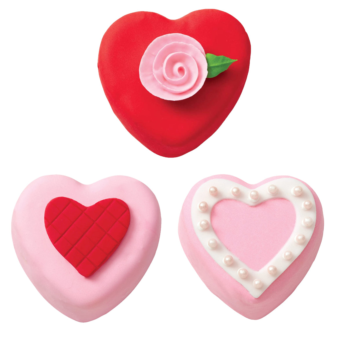 Wilton Silicone Heart-Shaped Mold – For Cakes, Cookies, Candies