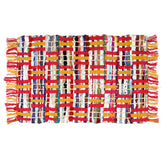 Sunrise Chindi Rug of Colorful Recycled Fabric – Many Styles