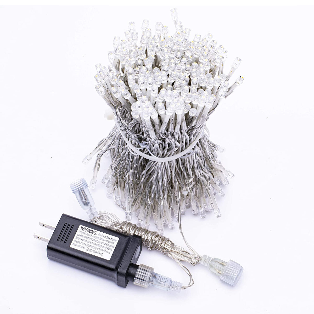 Sterno Home 300 White LED Curtain Lights – 8 Lighting Effects