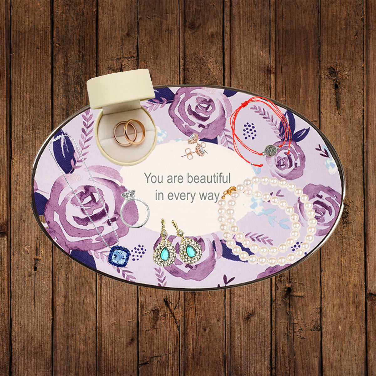 Precious Moments Ceramic Trinket Tray – Gift For Love, Friendship