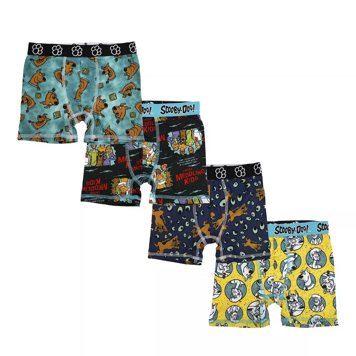 4pk Boys Stretch Sport Boxer Briefs With Favorite Characters