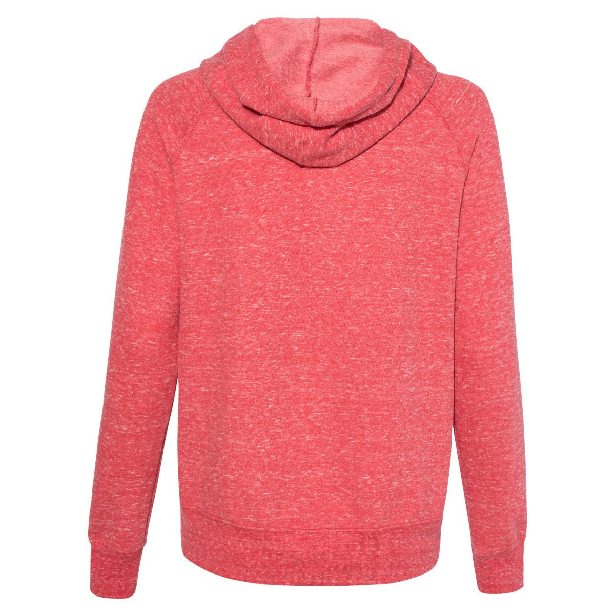 Jerzees Women’s Full Zip Cotton Blend Hoodie With Side Pockets