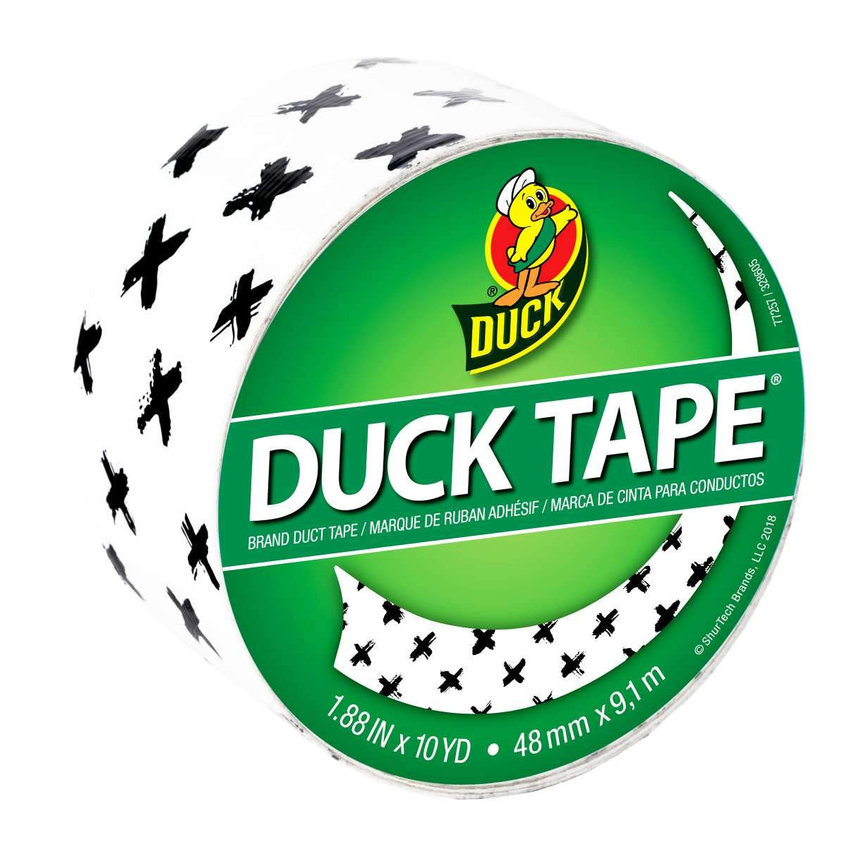 10pk Duck Brand Assorted Pattern Duct Tape Rolls 10 Yards Each