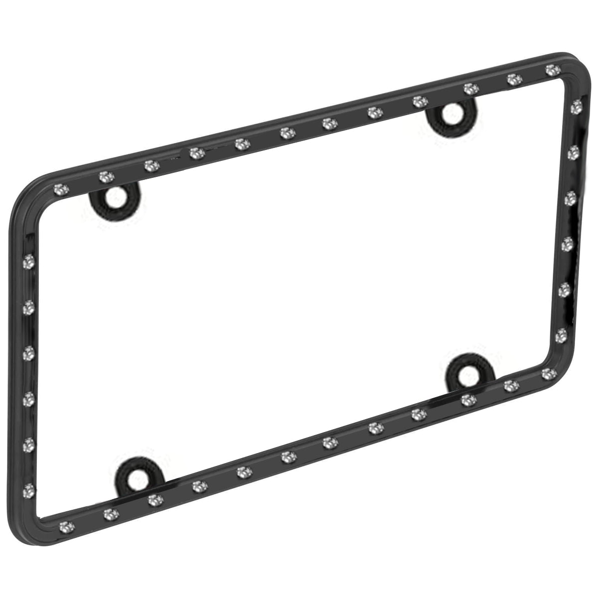 Custom Accessories License Plate Frame – Metal, For All Vehicles