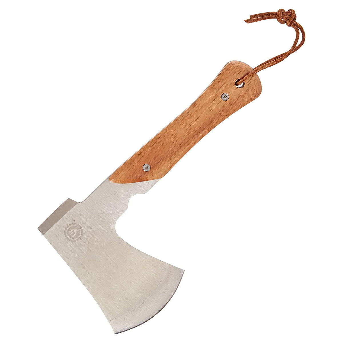 UST Wooden Camp Ax – Compact Size Axe, Stainless Steel Blade