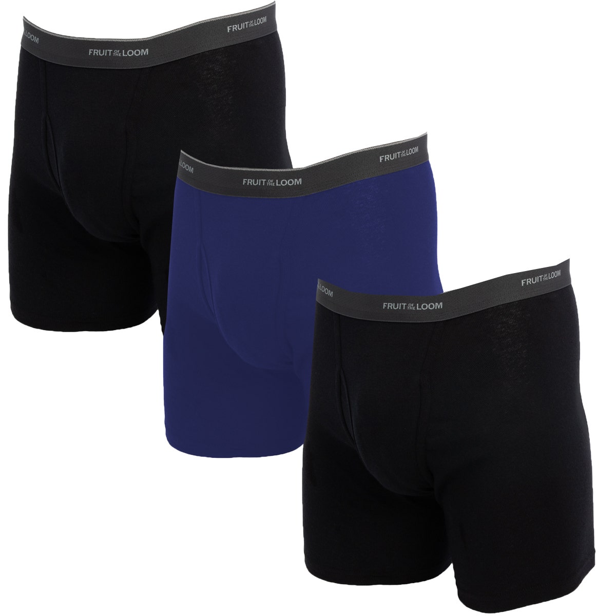 3pk Fruit Of The Loom Men’s Tag Free Boxer Briefs – Assorted