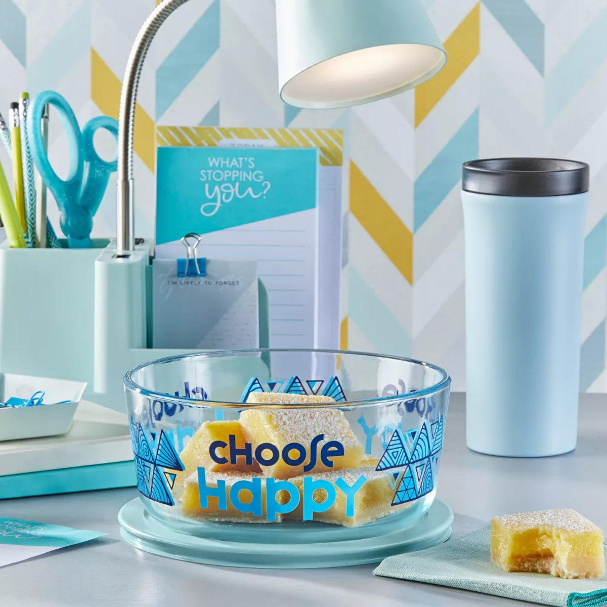 4pk Pyrex 2 Cup Glass Food Storage Containers – Random Patterns