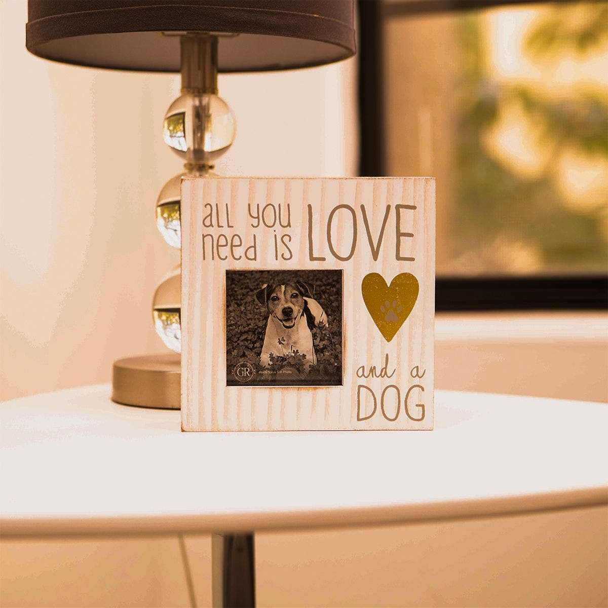 All You Need Is Love Wooden Pet Frame – Standing Or Wall Display