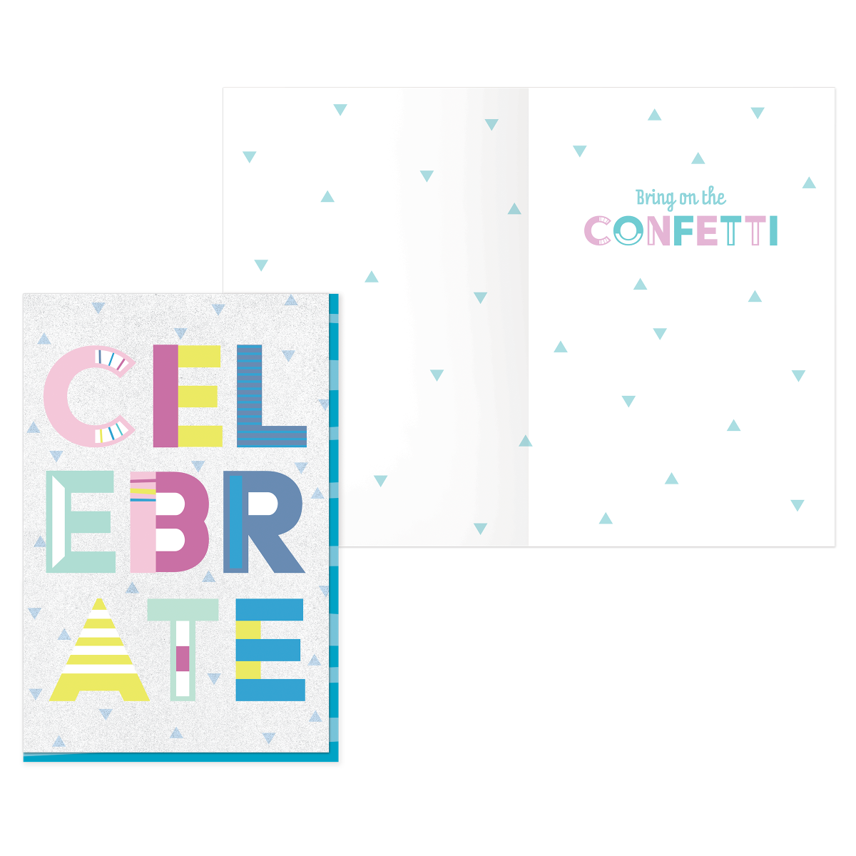 PaperCraft 8 x 12 Extra Large Celebration Card – Confetti