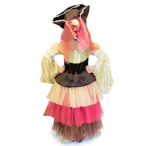 Princess Paradise Audrey The Pirate Girl's Costume With Dress & Hat Halloween