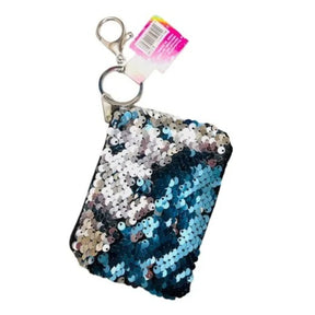 3-Pack Sequin Purse Keychain – Color-Changing Flip Sequins – 4.5 x 3.25” – Assorted Styles