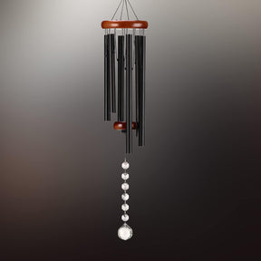 Finesse Outdoor Wind Chime with Photo Frame – 6 Aluminum Tubes – Waterproof Garden Decor