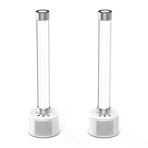 Set of 2 Bluetooth LED Light Bar with Speaker – Sync Music Reactive Ambience Lights