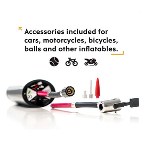 Cordless Tire Inflator with LED Flashlight – 150 PSI Portable Air Compressor