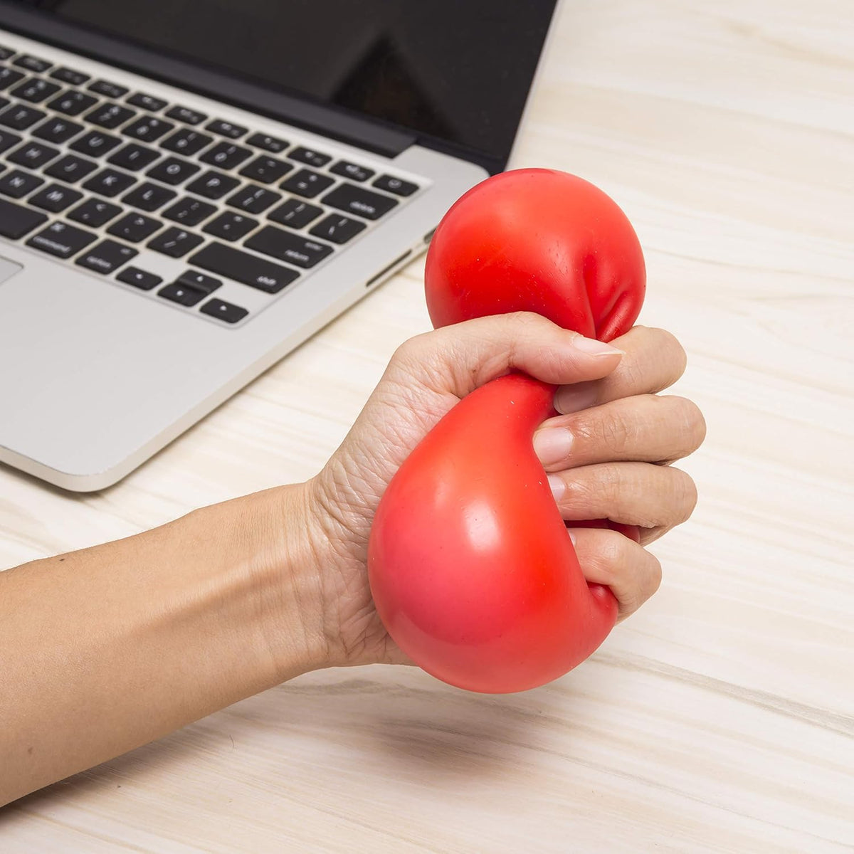 4pk Jumbo Stretch & Squeeze Stress Balls – Sensory Fidget Toys