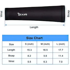 2 Pairs OXA UV Protection Cooling Arm Sleeves – Anti-Slip, All-Day Comfort