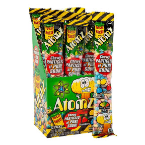 12ct Toxic Waste ATOMZ Sour Candies –  Sour Candy Mix Of Assorted Flavors