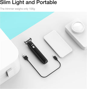 Electric Beard Trimmer & Shaver for Men – 5-in-1 Blade with 3D Shaving