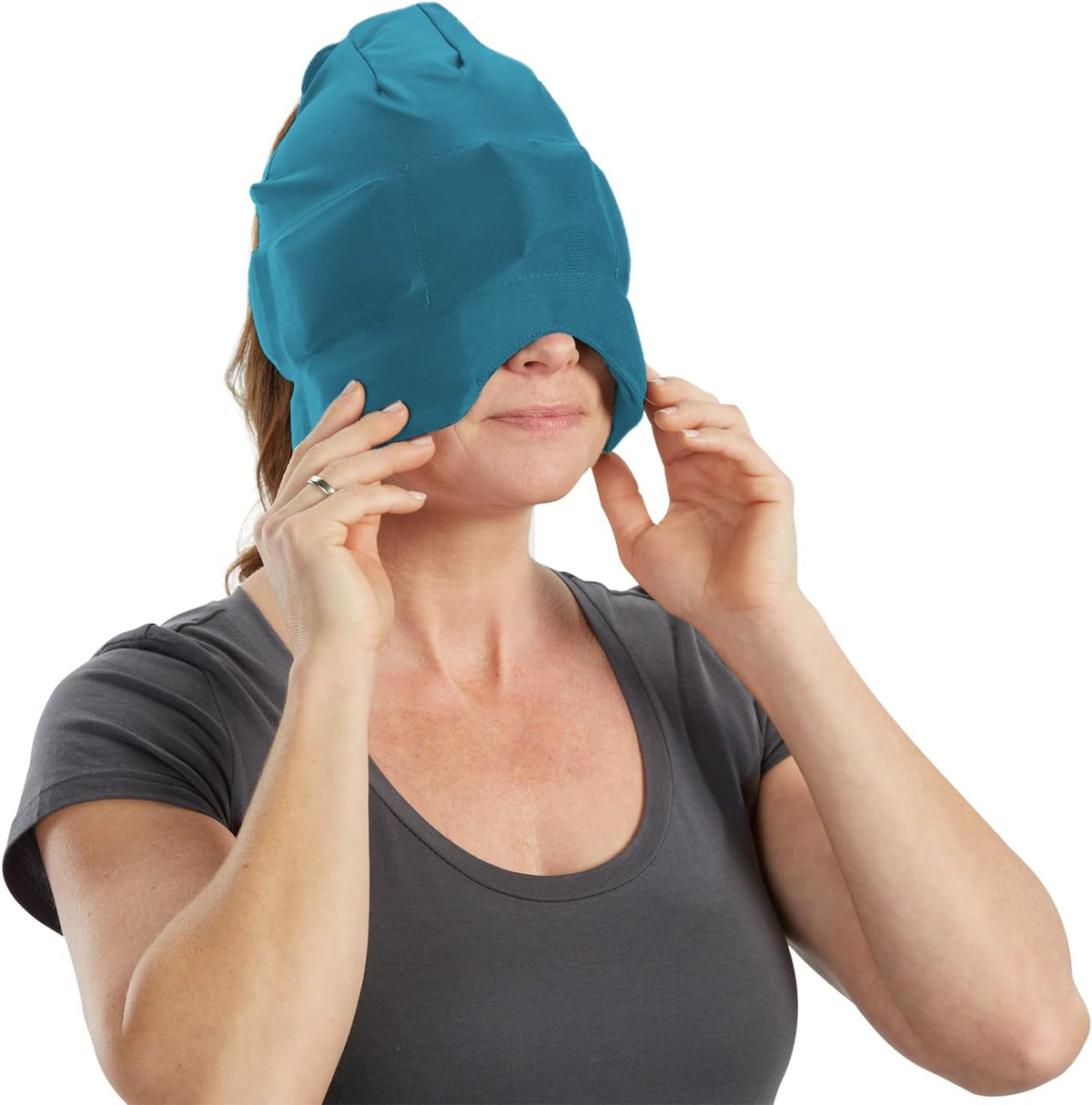 Aculief Migraine Relief Ice Cap – Cold Therapy Hat for Headaches