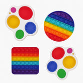 4pk Mona Push Pop Simple Dimple Bubble Sensory Toys
