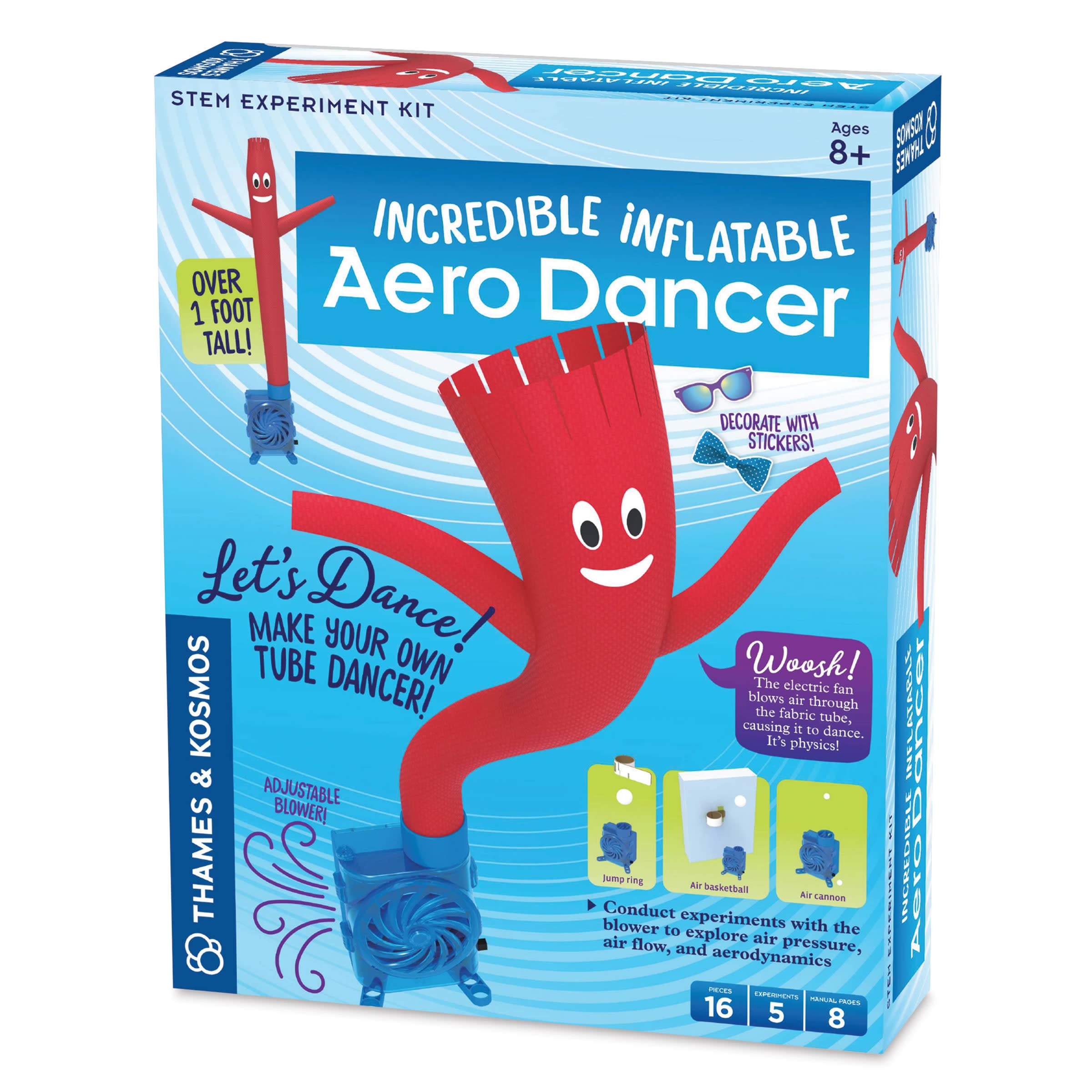 Incredible Inflatable Aero Dancer STEM Kit – Build & Experiment with A