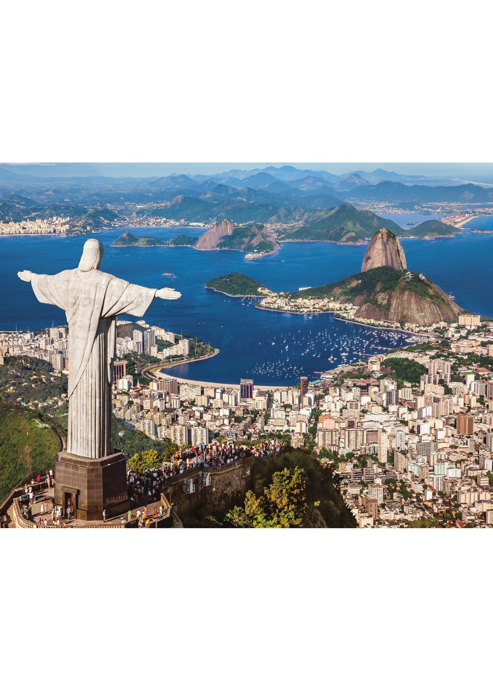 Clementoni 500pc Rio de Janeiro Puzzle –  High Quality Printing, Made in Italy